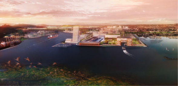 Ford Point and Future Ferry Terminal